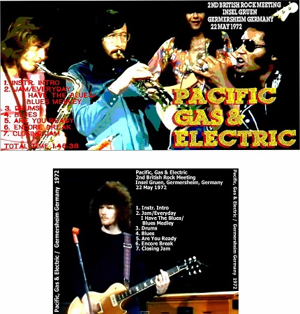 PACIFIC, GAS & ELECTRIC - 2nd British Rock Meeting - Crimson Records
