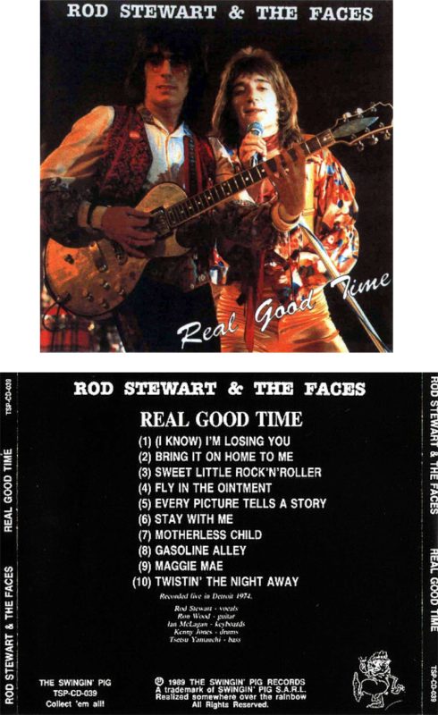 FACES - Real Good Time - Crimson Records