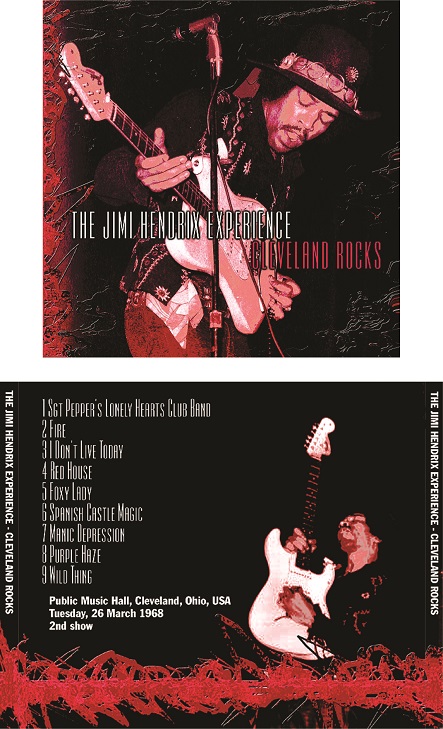 JIMI HENDRIX EXPERIENCE - Cleveland Rocks - Crimson Records
