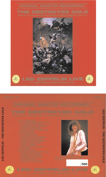 Led Zeppelin - Destroyer Gold タランチュラ製 Led Zeppelin