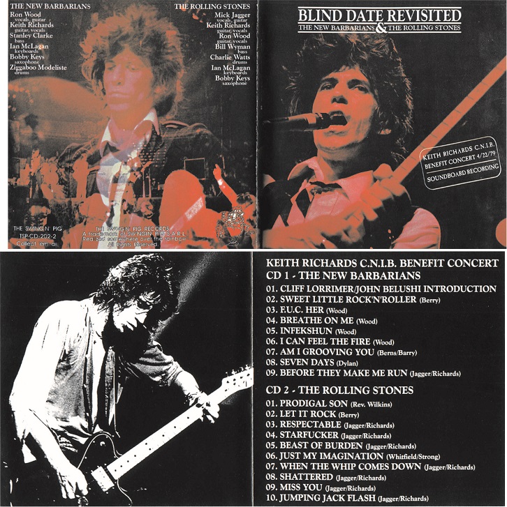 The Rolling Stones ⁄ New Barbarians - Blind Date Revisited - CD 